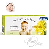 Arianna Baby Nasensauger – DAS ORIGINAL TÜV Süd zertifizierter Nasensekretsauger für Kleinkinder, inkl. Zubehör, sanft & effektiv, klinisch getestet, passend für alle Bodenstaubsauger