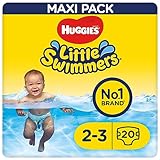 Huggies Little Swimmers Schwimmwindeln, Größe 2-3 (3 - 8 kg), 1 Packung mit 20 Stücke